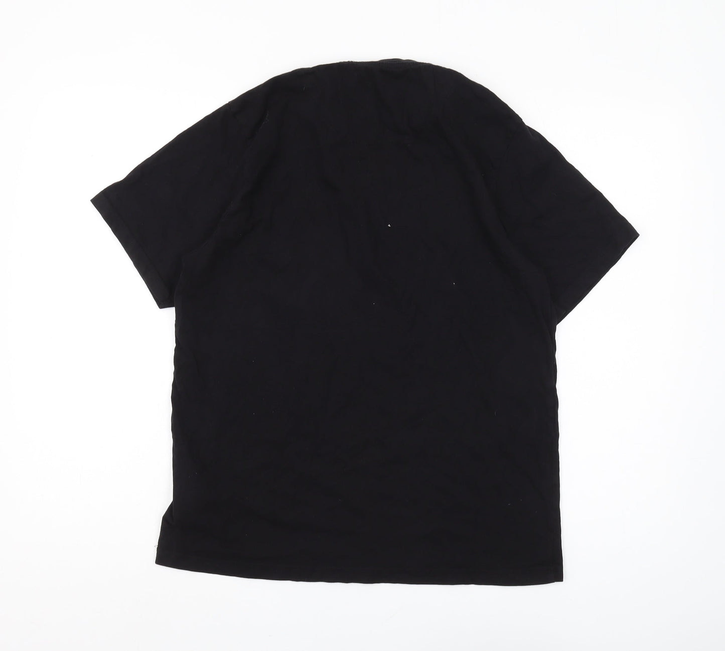 Brave Soul Men's Black Short Sleeve T-Shirt, M