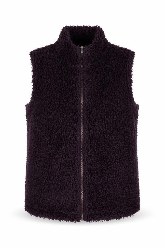 Bodhen Women's Black Waistcoat XL with Full Zip
