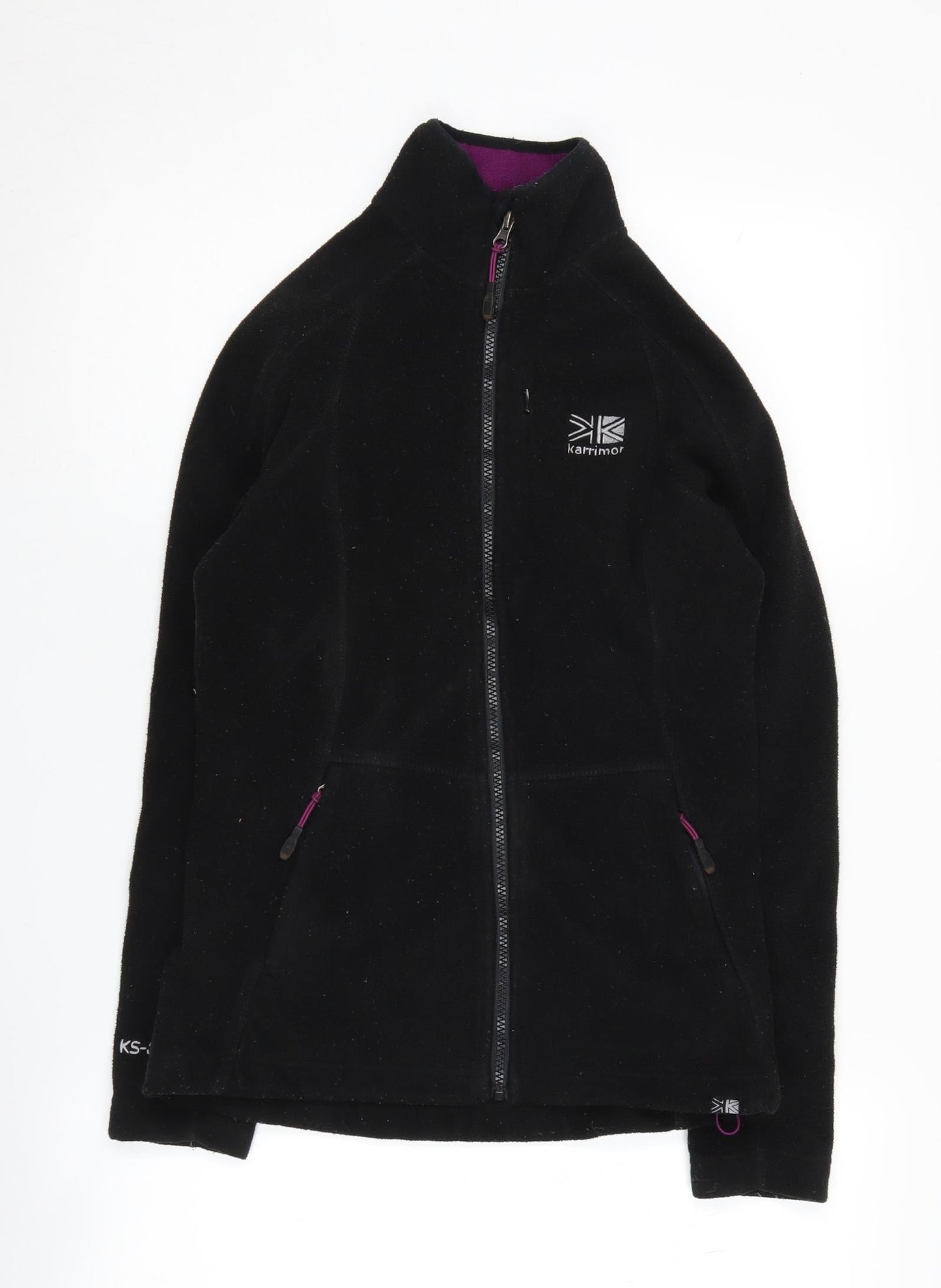 Karrimor Women's Black Fleece Jacket Size 8 Outdoor Warmth