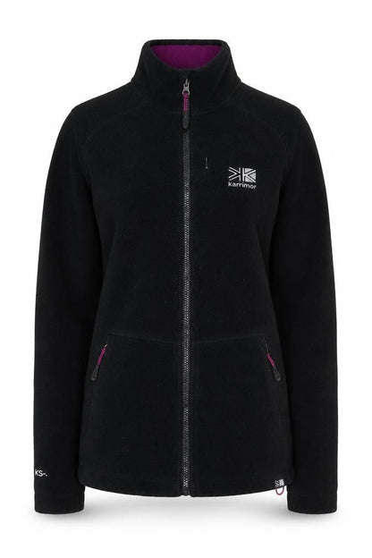 Karrimor Women's Black Fleece Jacket Size 8 Outdoor Warmth