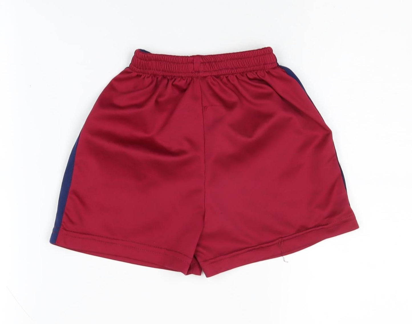 Nike Boys Red Athletic Football Shorts Size 2 Years