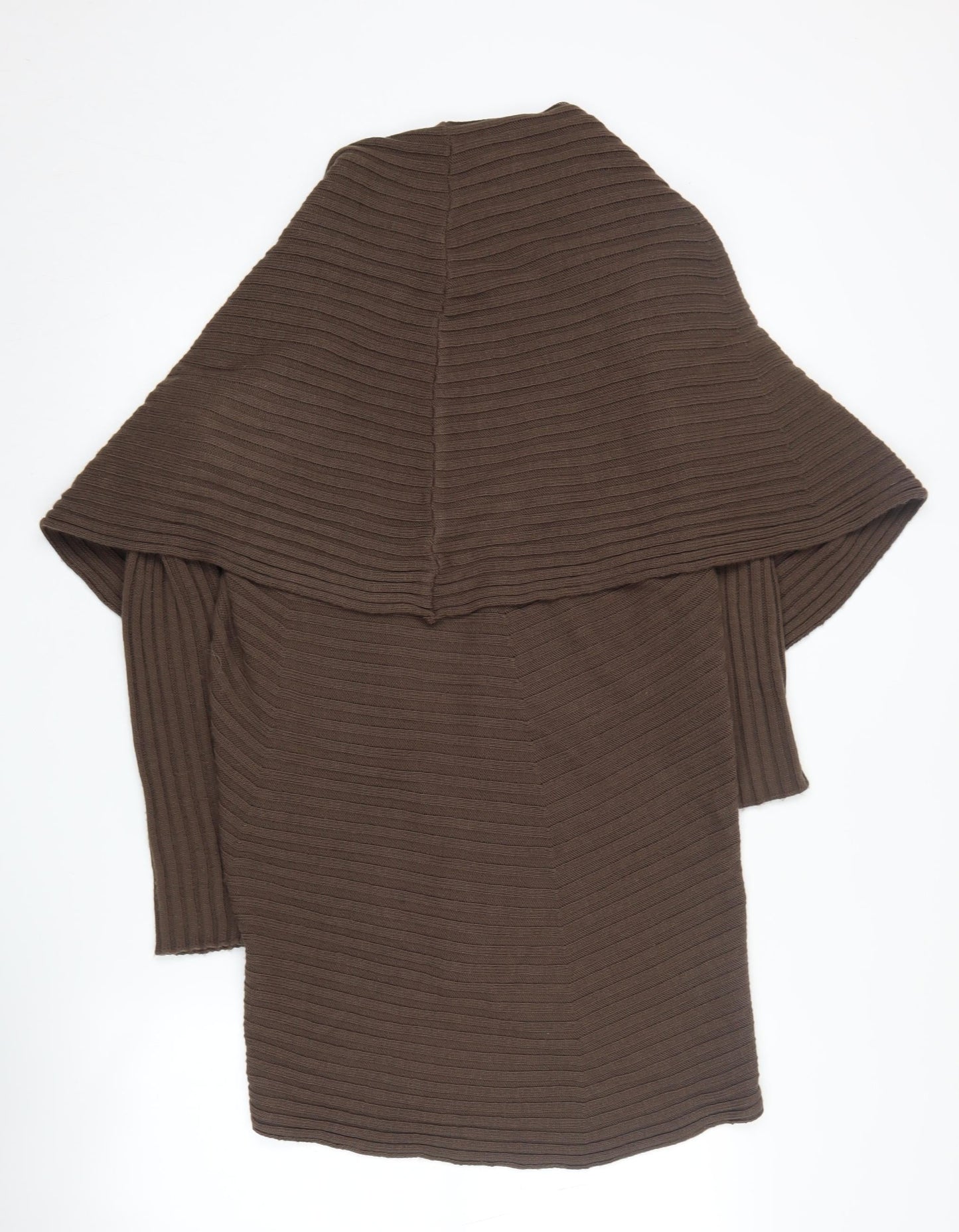 Nina Leonard Women's Brown Cardigan M Knit Jumper