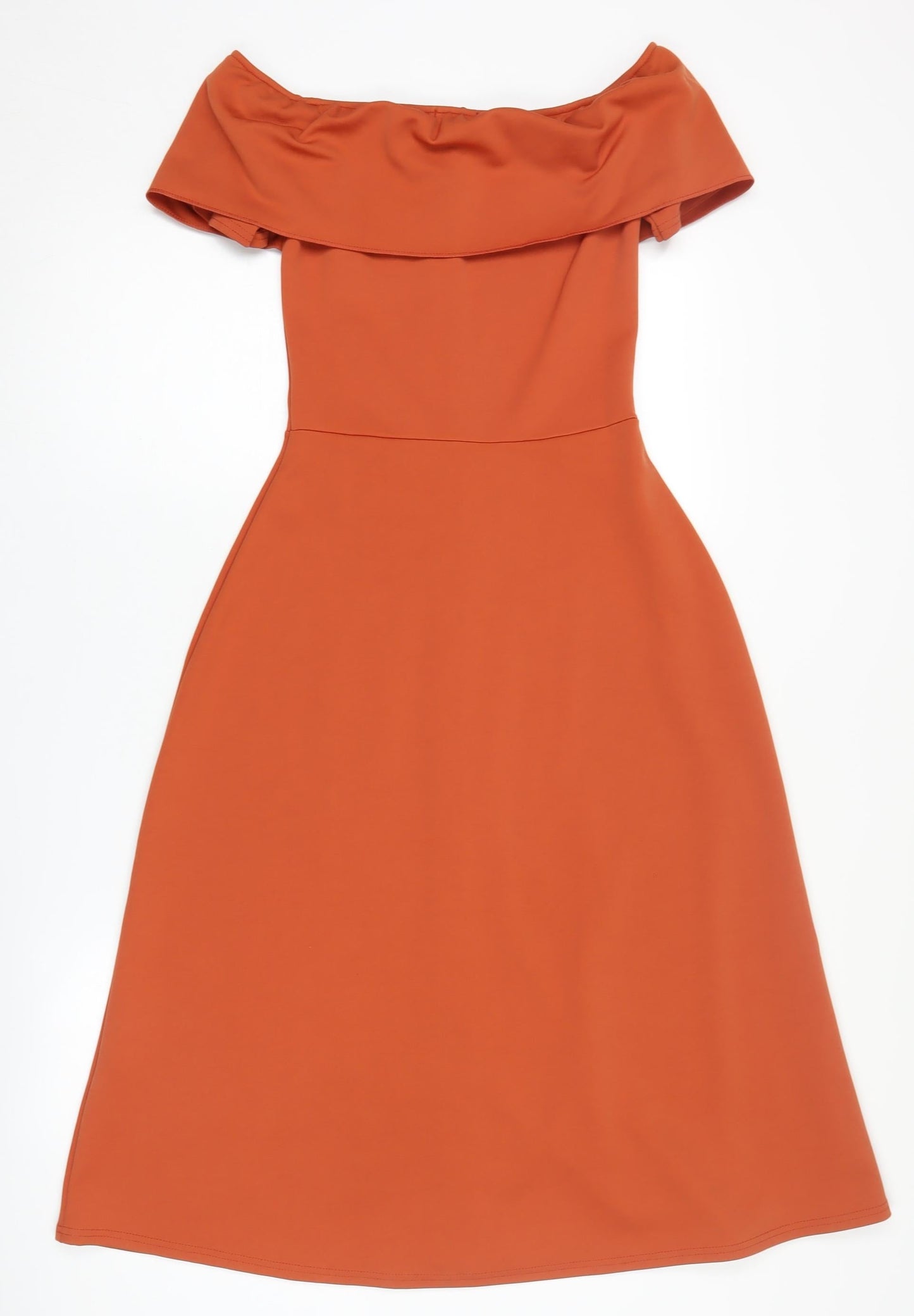 Boohoo Women’s A-Line Off the Shoulder Dress - Size 8