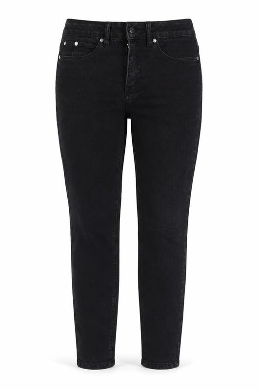 Tahari Women's Black Skinny Jeans, Size 2, Slim Fit