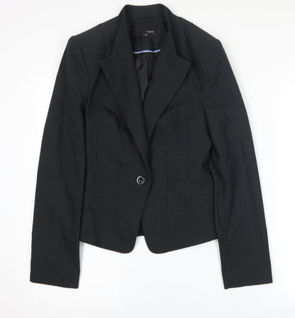Next Women's Black Blazer Size 6 Regular Business Suit