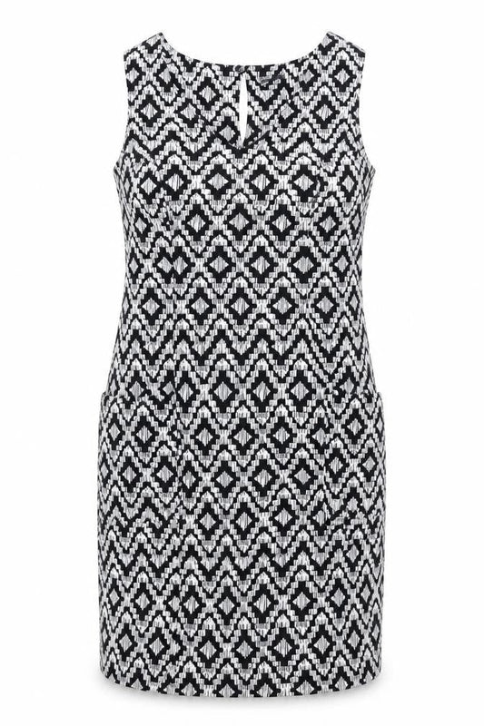 Marks & Spencer Women's Multicoloured Shift Dress Size 10