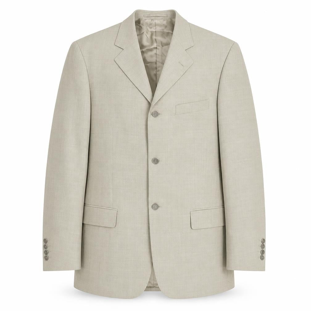 Hugo James Men's Beige Classic Blazer Size 40L
