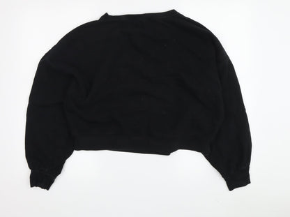 Gap Women's Black Pullover Sweatshirt Medium