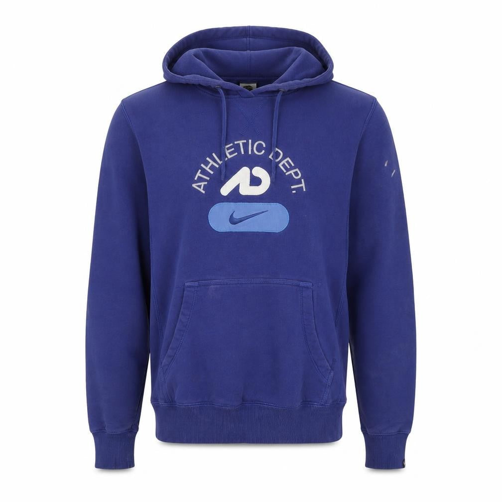 Nike Boys Blue Hoodie L Athletic Logo Pullover