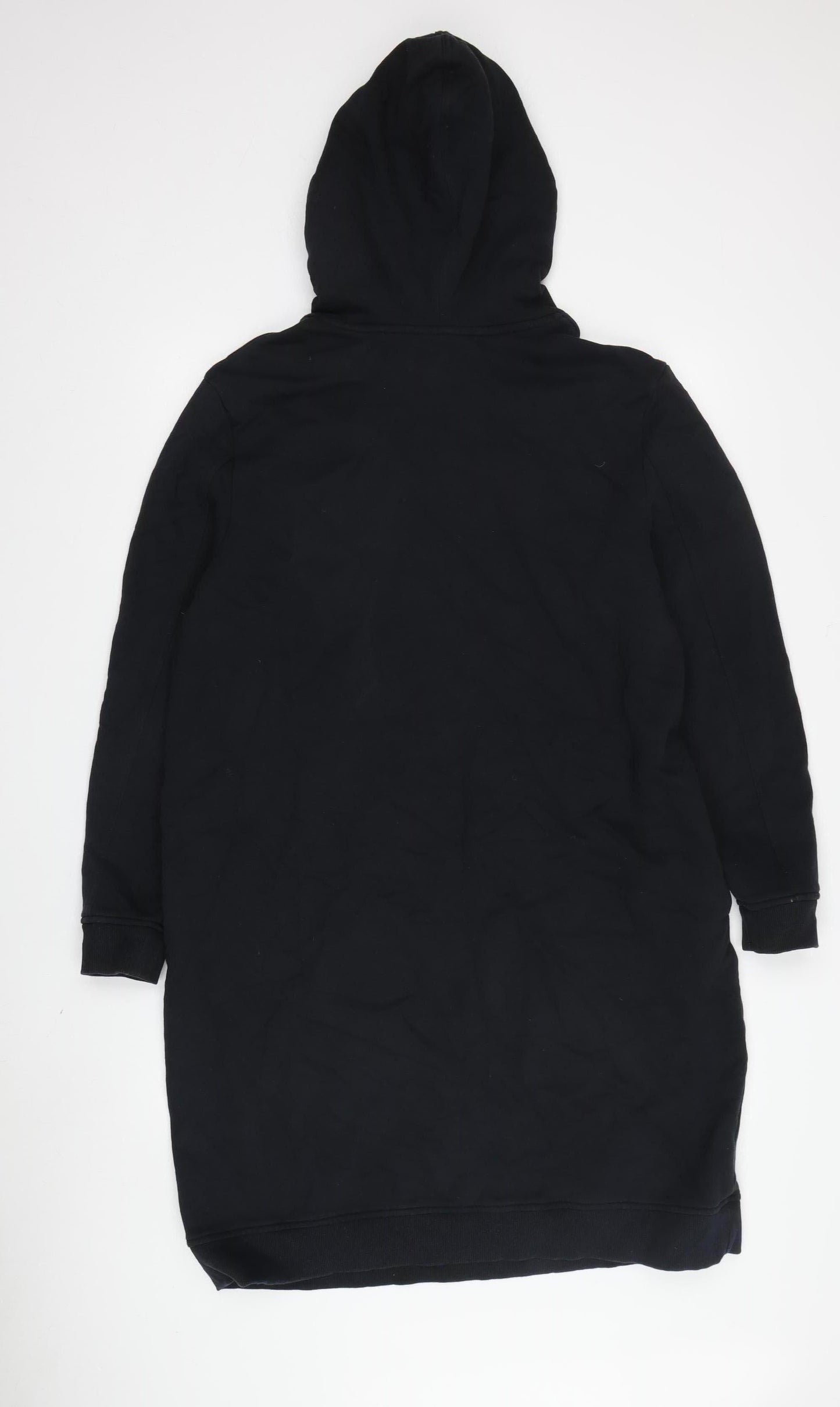 M&S Women's Black Hoodie, Size 14, Casual Pullover