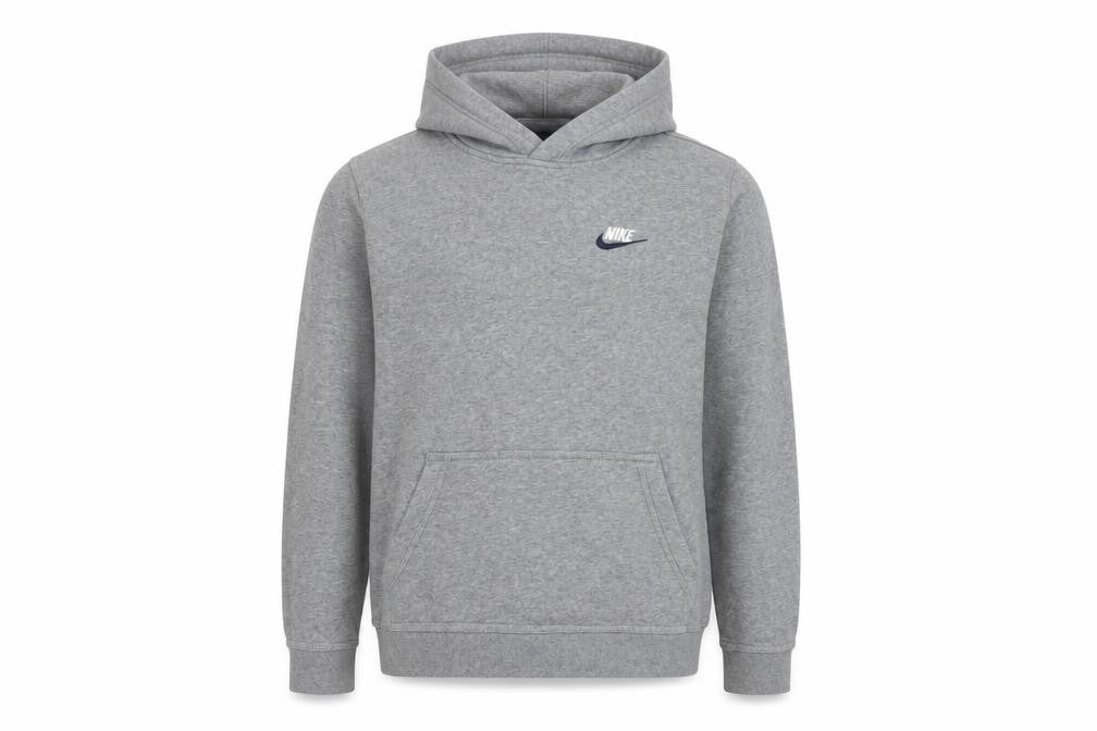 Nike Boys Grey Hoodie XL Pullover, Jersey, Logo Accented