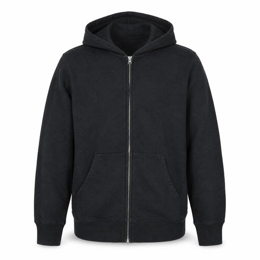 Gap Men's Black Full Zip Hoodie M with Logo