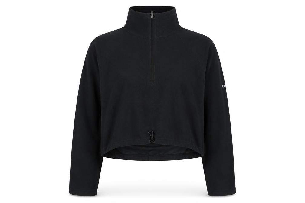 Columbia Women's Black High Neck Sweatshirt