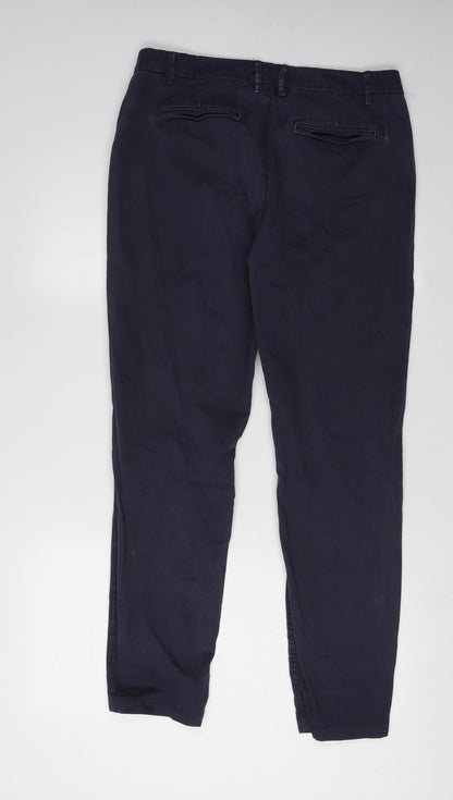 FatFace Women's Blue Chino Trousers Size 10