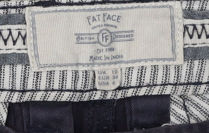 FatFace Women's Blue Chino Trousers Size 10