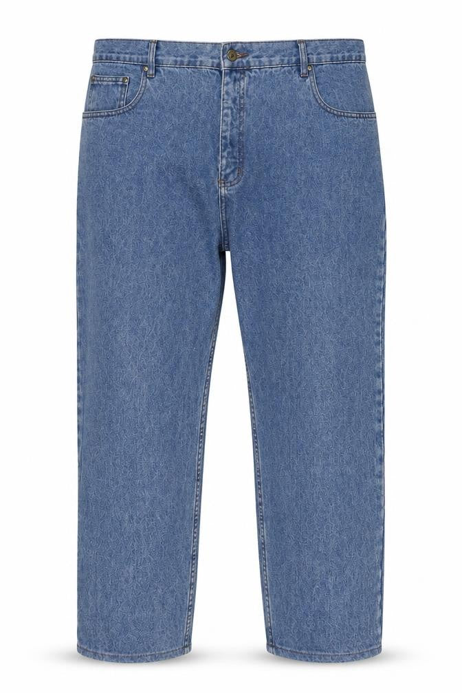 G-Division Men's Blue Straight Jeans Size 44