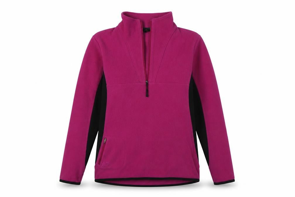 Technicals Women’s Pink Fleece Pullover Hoodie, Size 14