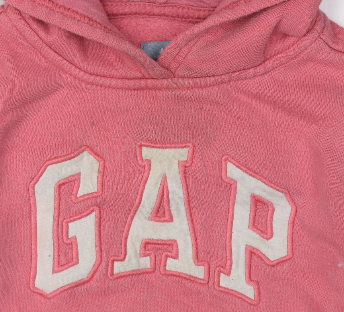 Additional view of Gap girls’ pink pullover hoodie 2 years - casual comfy everyday wear