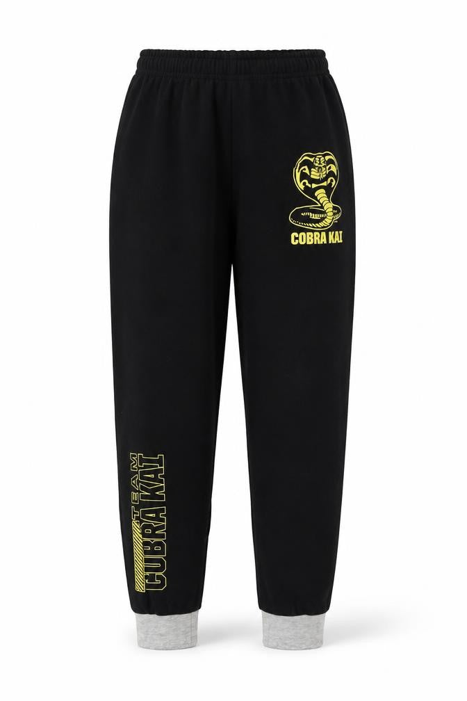 Cobra Kai Boys Black Pyjama Pants 9 Years