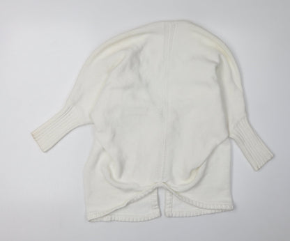 Karen Millen Women's White Cardigan Size 2