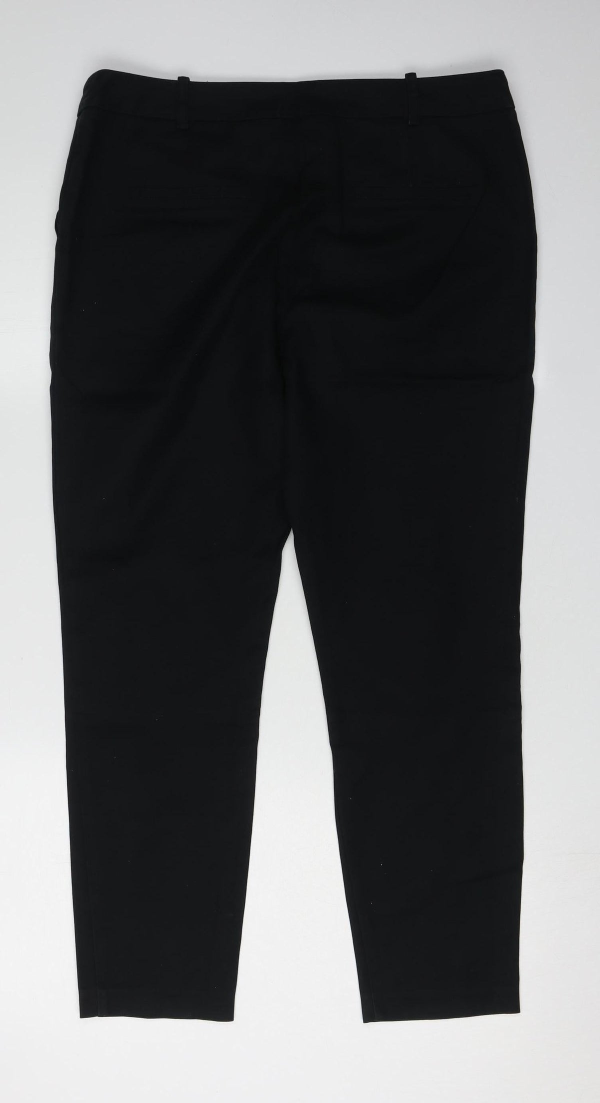 Back view of Red Herring Women's Black Skinny Trousers, size 14