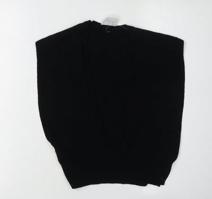 Preloved Tour de Force Women's Black Wool Pullover Jumper, S - Front