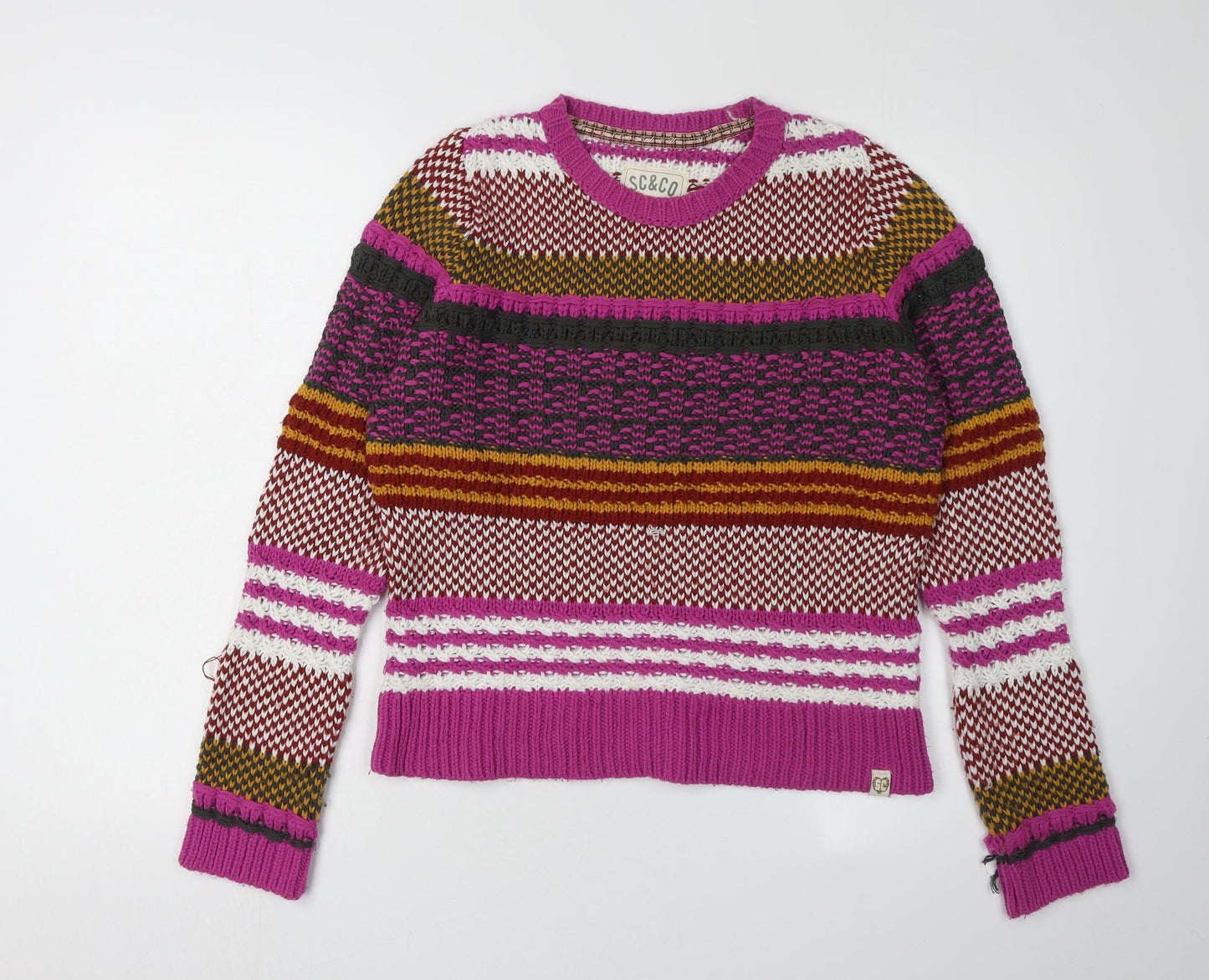 SoulCal & Co Women's Multicoloured Pullover Jumper M