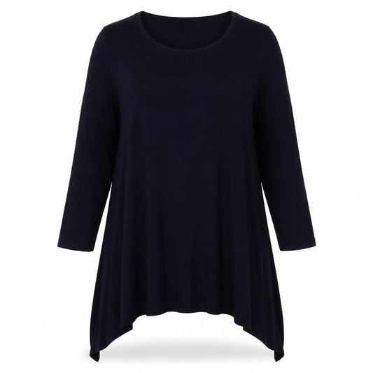 Pebble Bay Women's Blue XL Trapeze Swing Dress