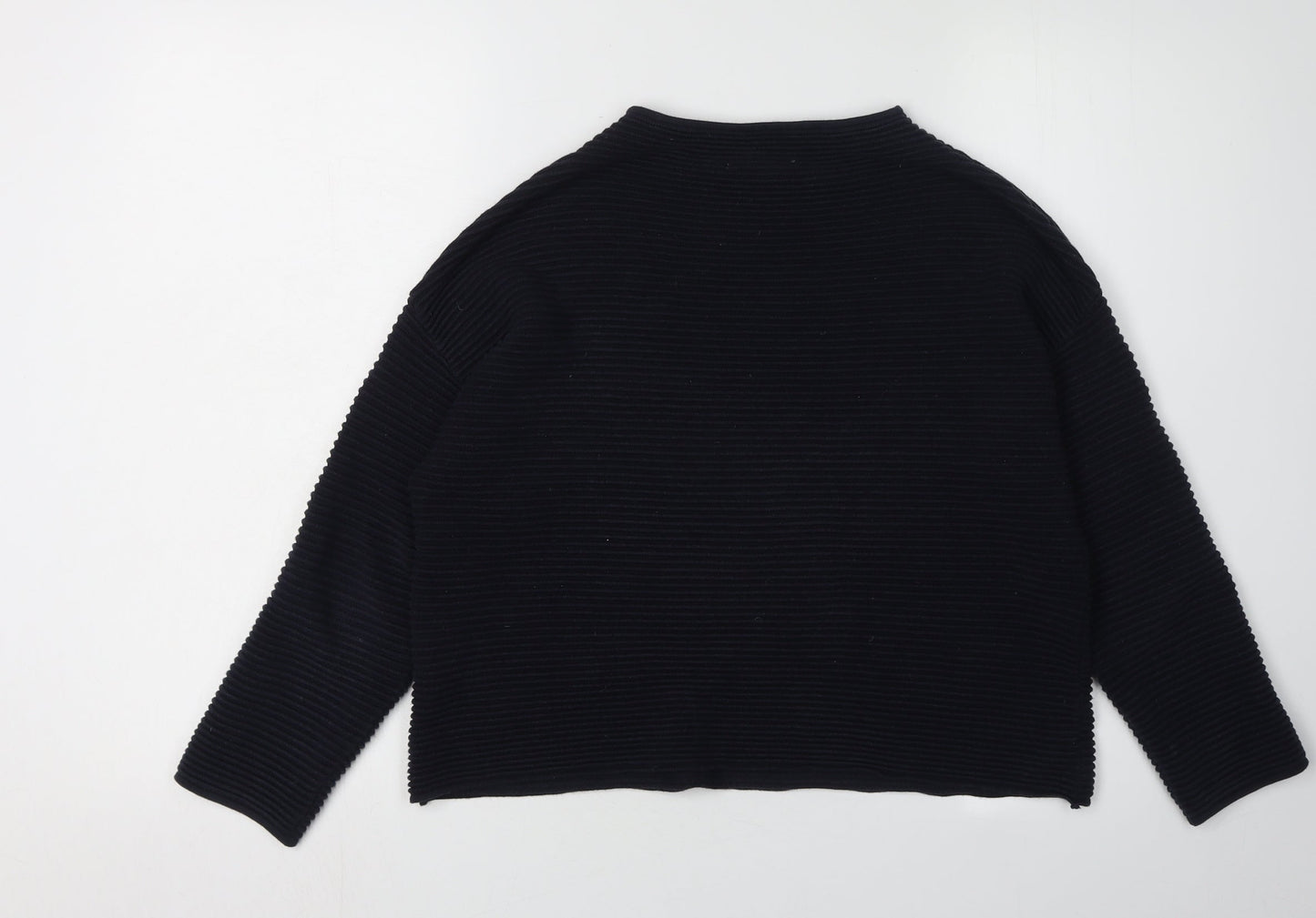 H&M Women's Black Pullover Jumper, S, High Neck