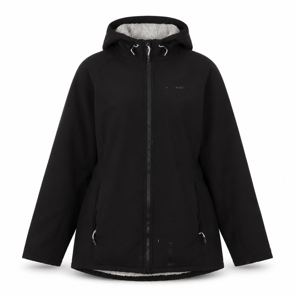 Craghoppers Women's Black Hooded Jacket Size 12