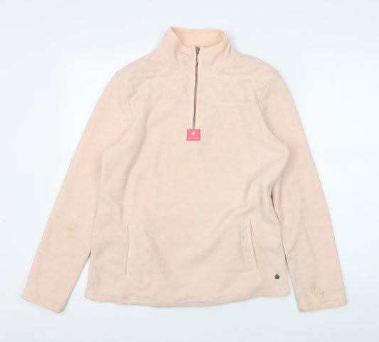 New England Women's Beige Pullover Sweatshirt Size 12
