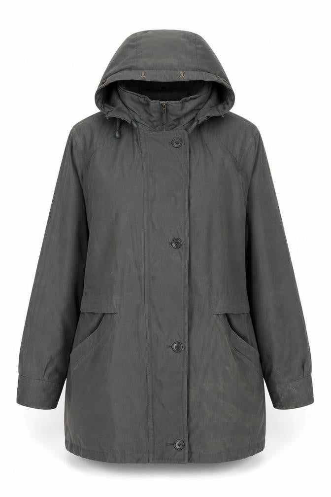 Dannimac Women's Green Anorak Coat Size S