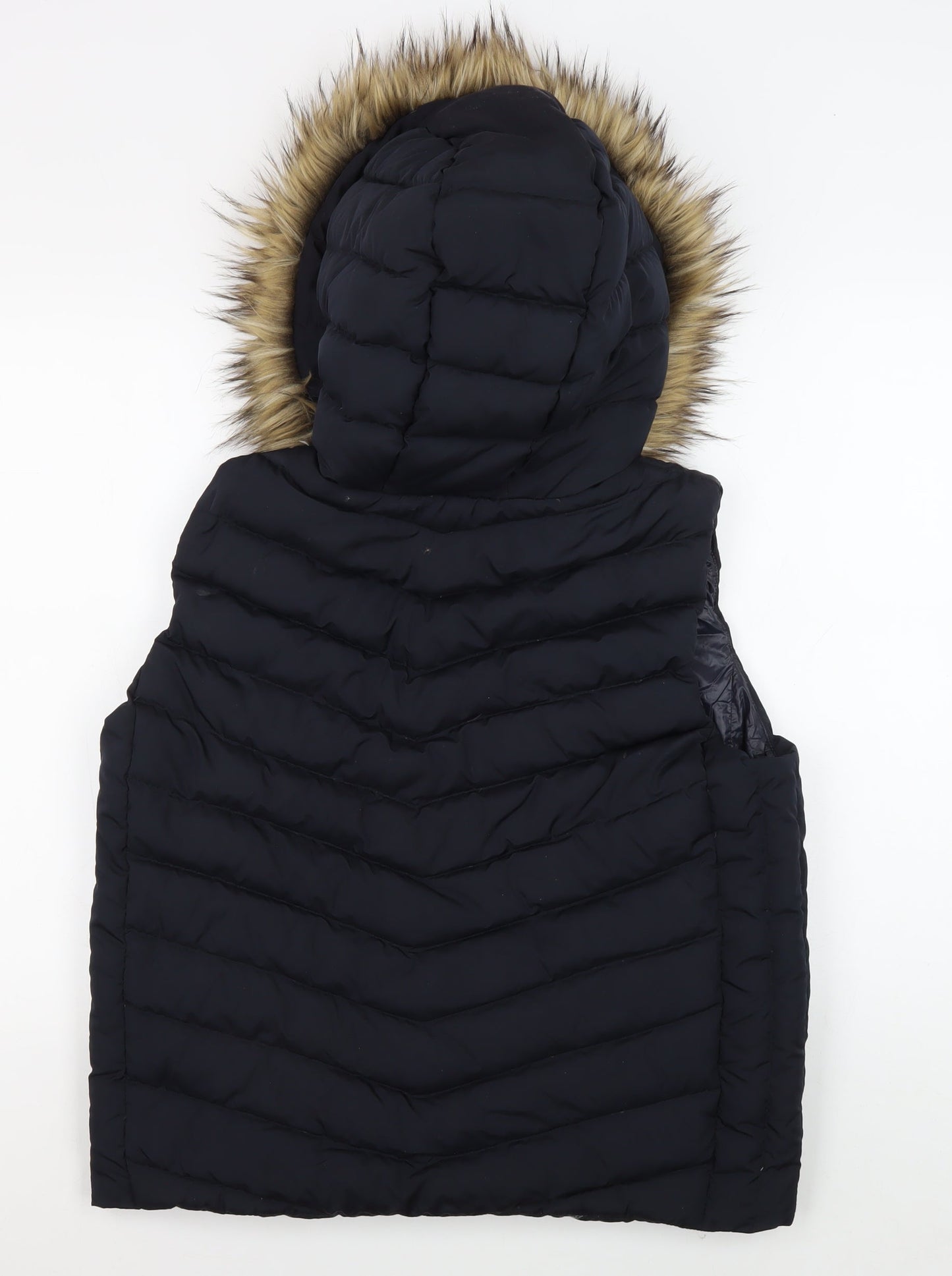 Gap Men’s Black Hooded Puffer Jacket L