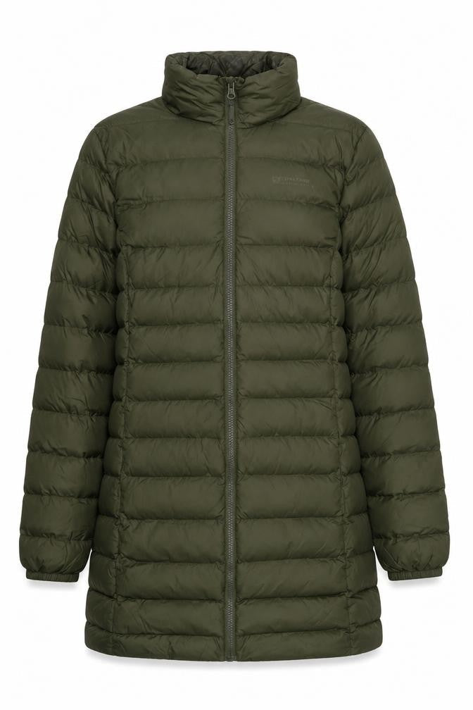 Mountain Warehouse Women's Green Puffer Jacket Size 10
