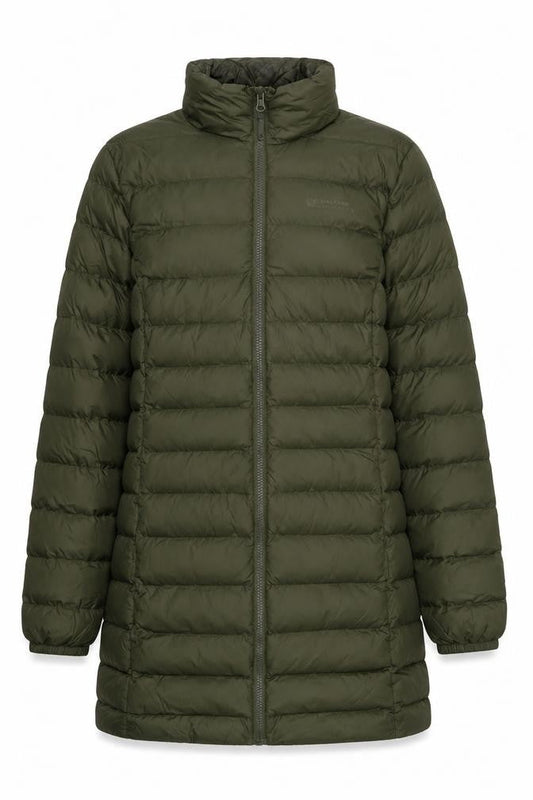 Mountain Warehouse Women's Green Puffer Jacket Size 10