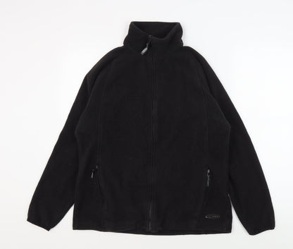 Gelert Womens Black Fleece Jacket - Size 14