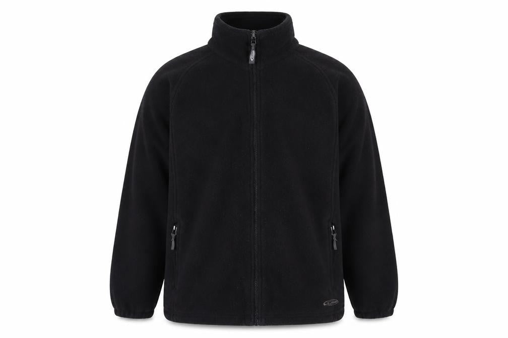 Gelert Unisex Black Fleece Jacket - Size 14