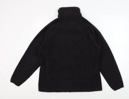 Gelert Womens Black Fleece Jacket - Size 14