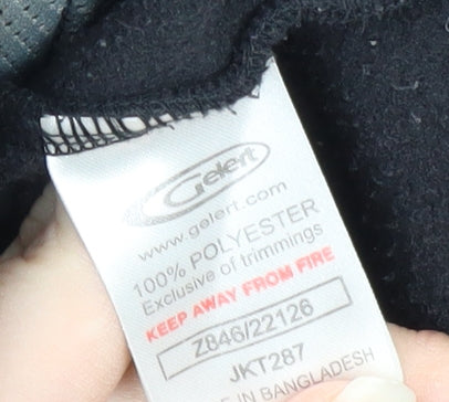 Gelert Womens Black Fleece Jacket - Size 14