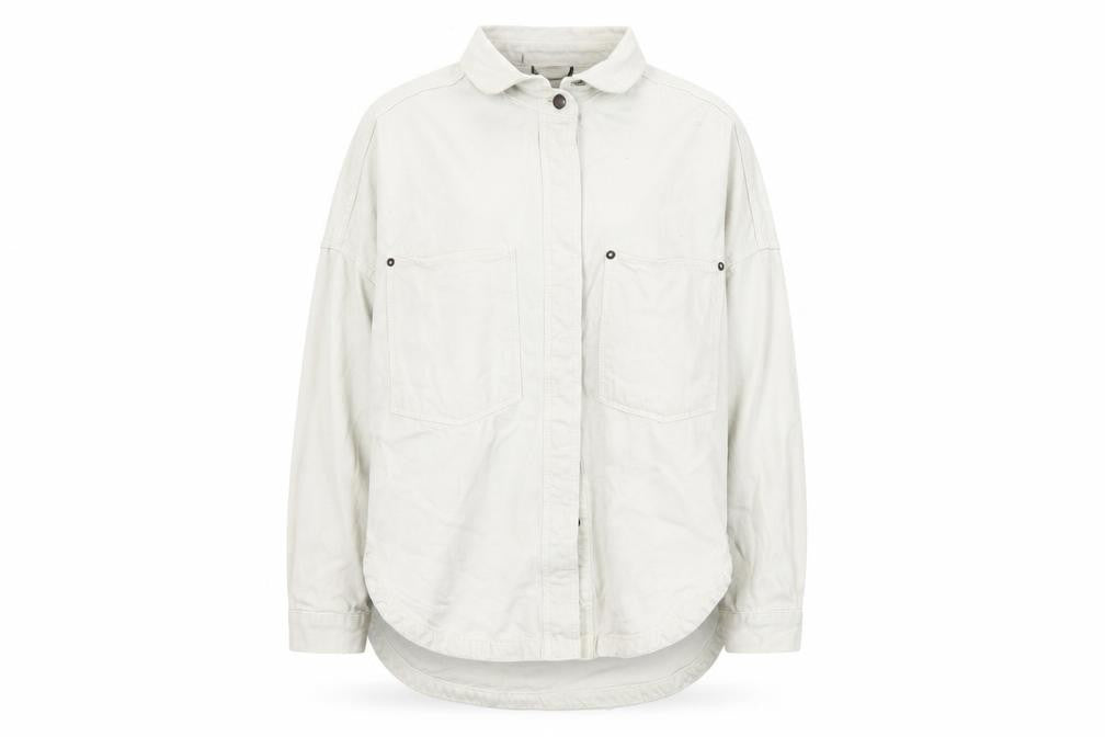 Zara Men's White Cotton Basic Jacket, Size S