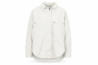 Zara Men's White Cotton Basic Jacket, Size S
