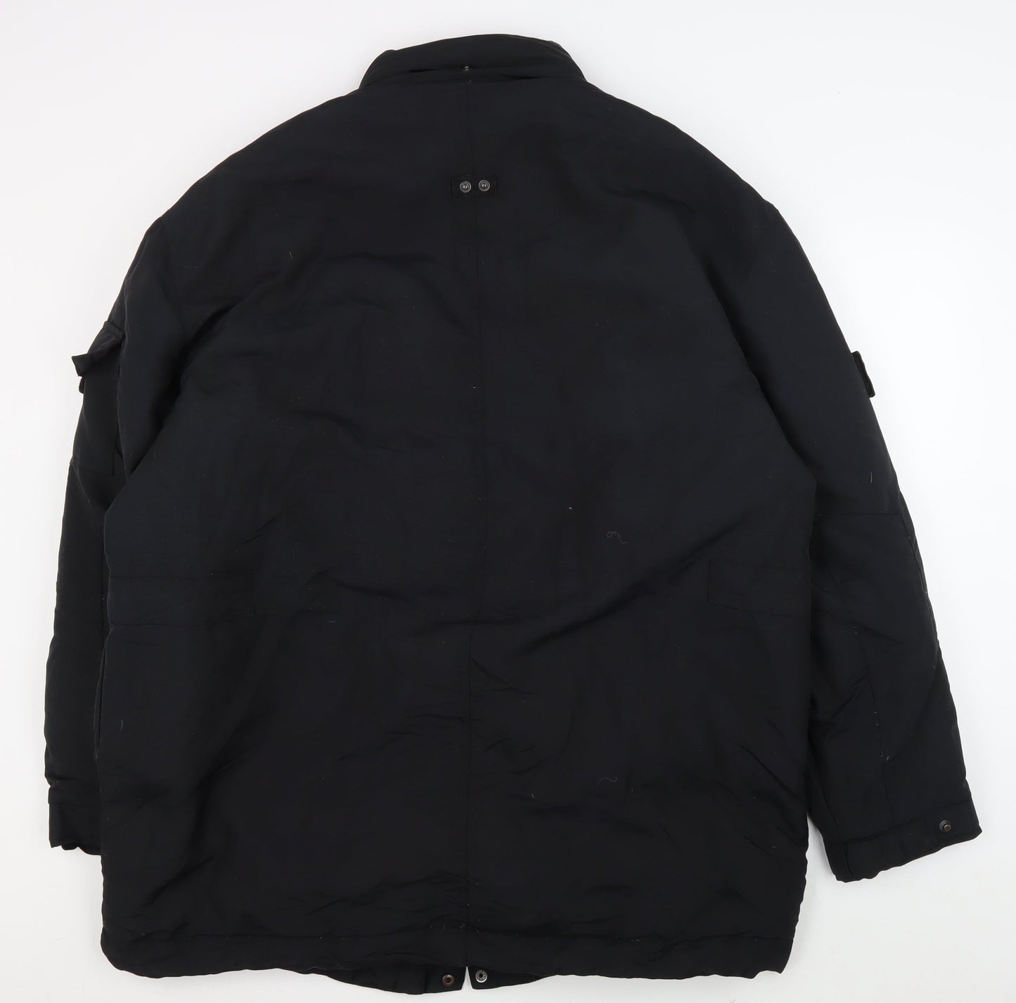 Next Men's Black Military Jacket Size L
