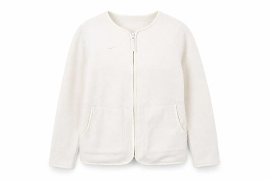 Marks & Spencer Women's White Fleece Jacket XS