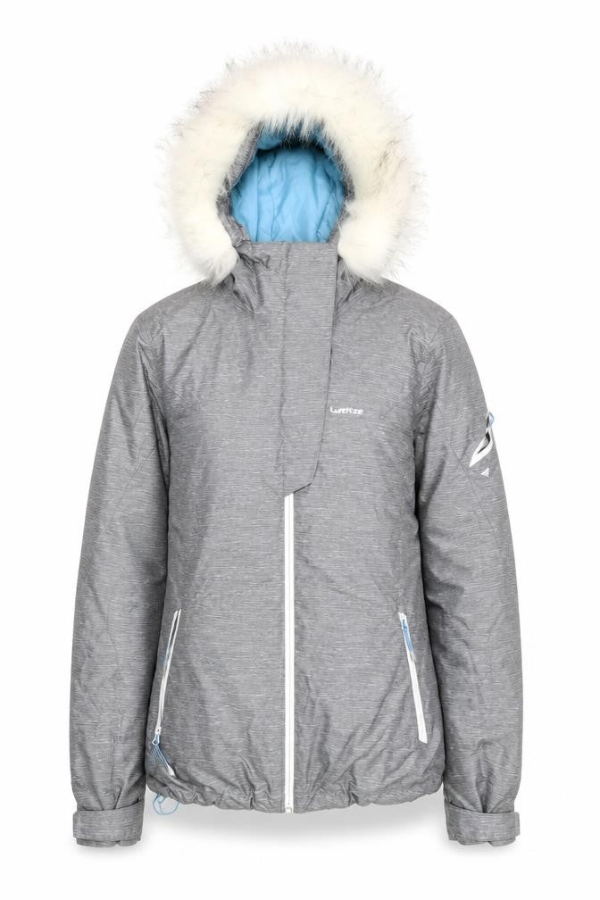 Decathlon Women's Grey Puffer Jacket S Waterproof