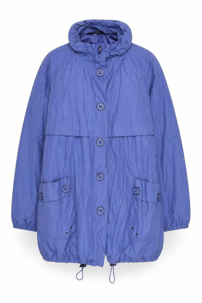 Marks and Spencer Women's Blue Rain Jacket Size 14