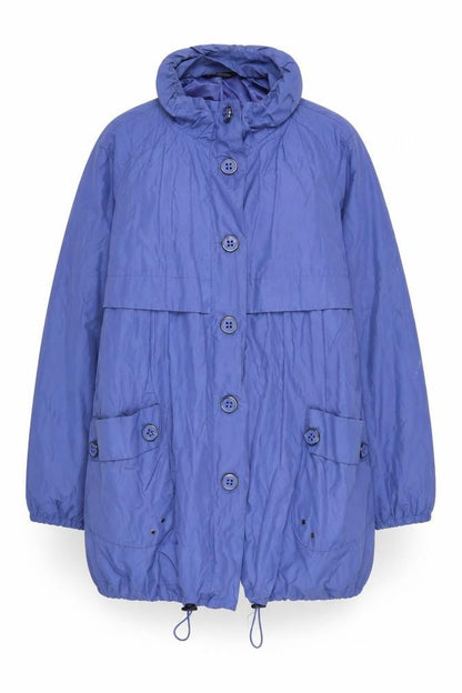 Marks and Spencer Women's Blue Rain Jacket Size 14