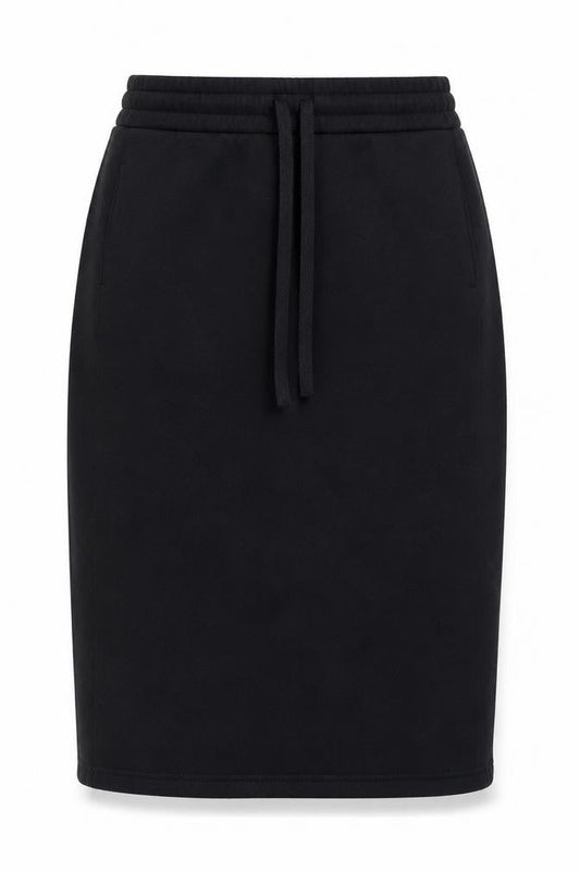 Benetton Women's Black Pencil Midi Skirt XS