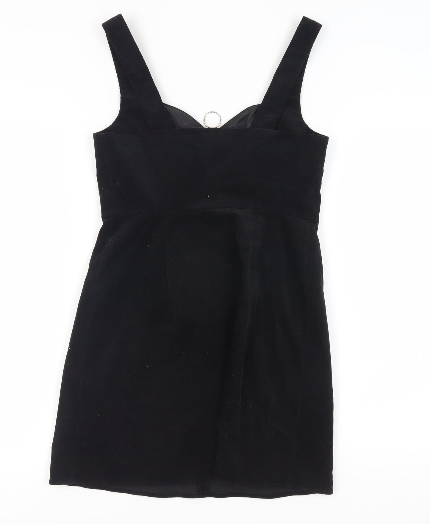 Topshop Black Pencil Dress, Size 8, Strappy Sleeveless