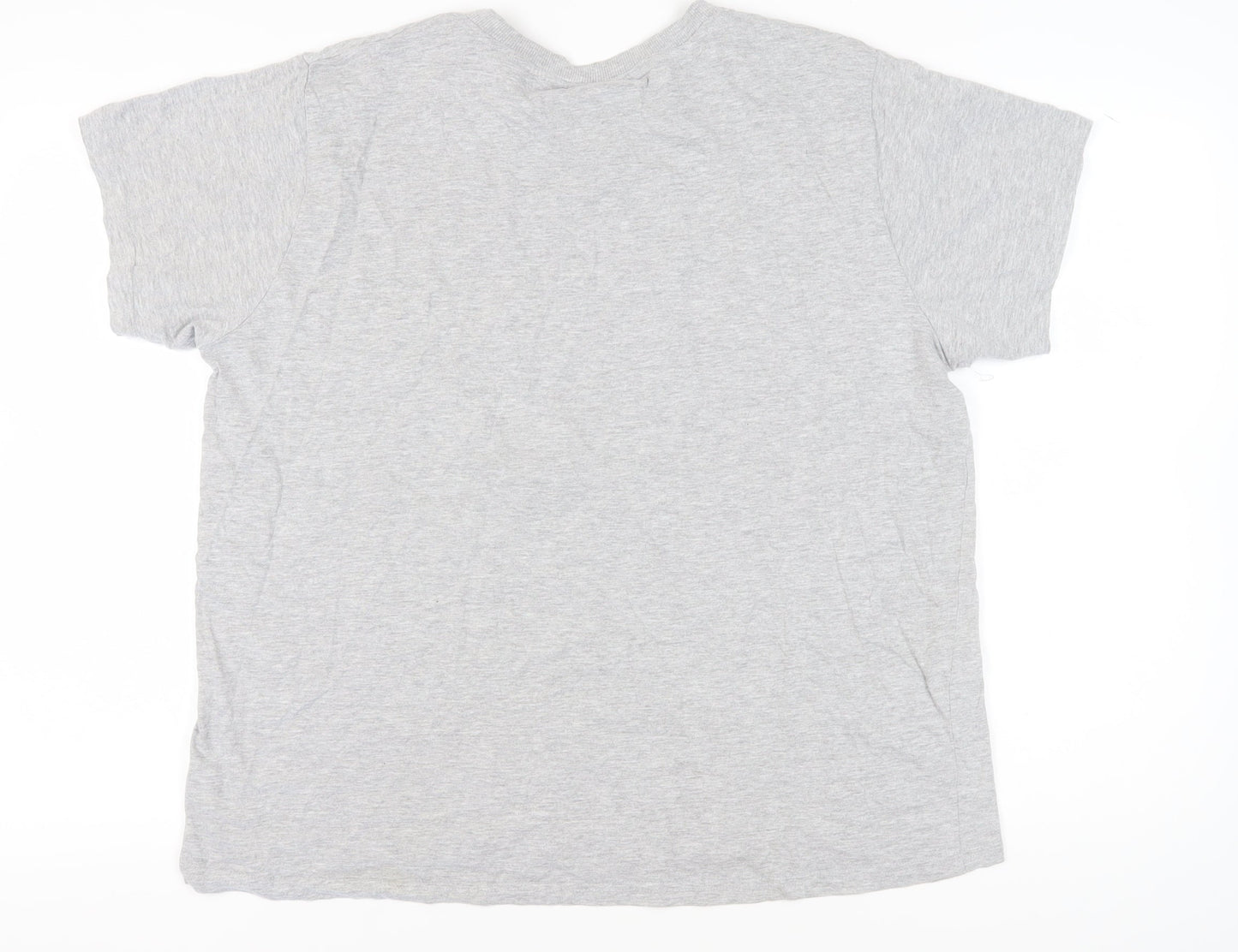 Grey NASA Unisex Space T-Shirt XL Jersey Cotton