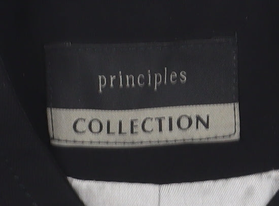 Principles Women's Black Blazer Size 12, Polyester
